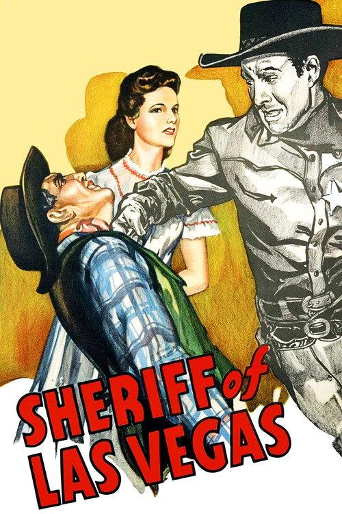 Sheriff of Las Vegas 1944 official movie poster