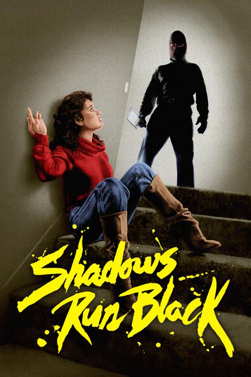 Shadows Run Black 1986 official movie poster
