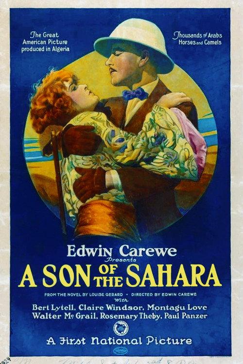 A Son of the Sahara 1924 official movie poster