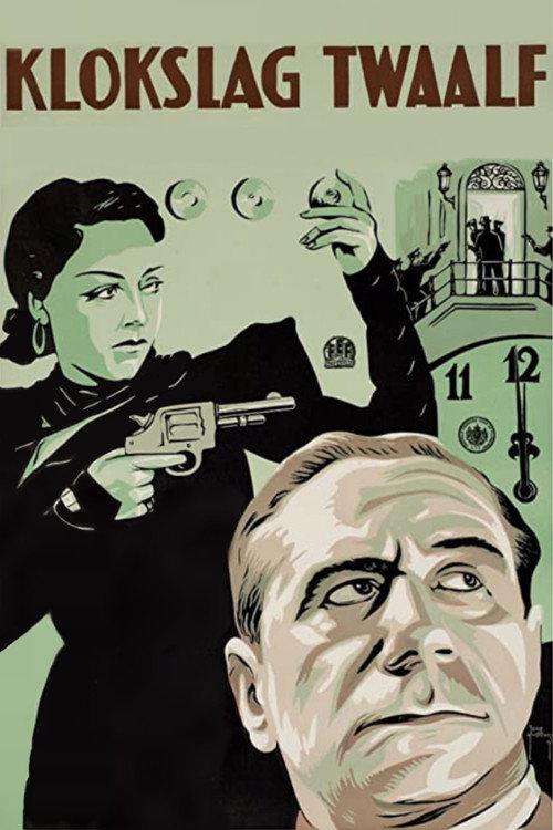 Klokslag twaalf 1936 official movie poster