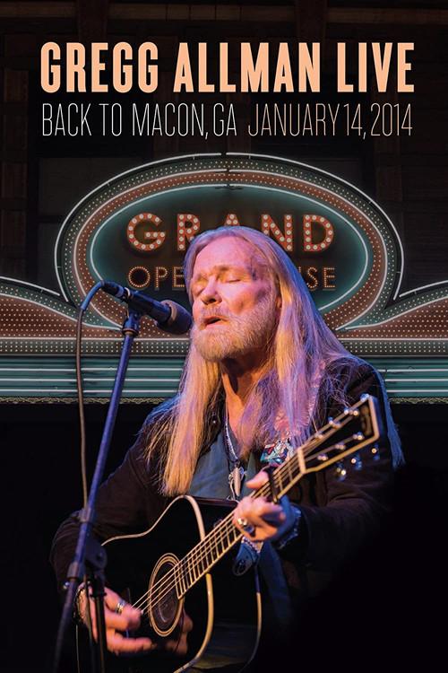 Gregg Allman Live - Back to Macon, GA 2015 official movie poster