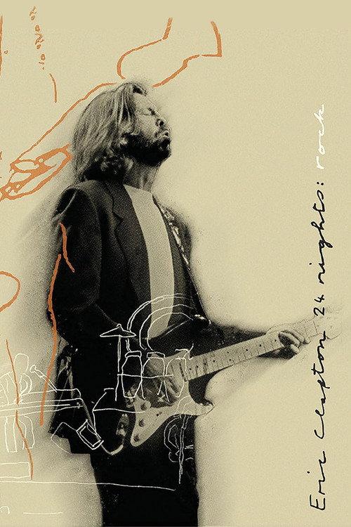 Eric Clapton: The Definitive 24 Nights - Rock 2023 official movie poster