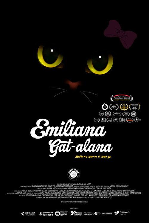Emily Cat-alonian 2023 official movie poster