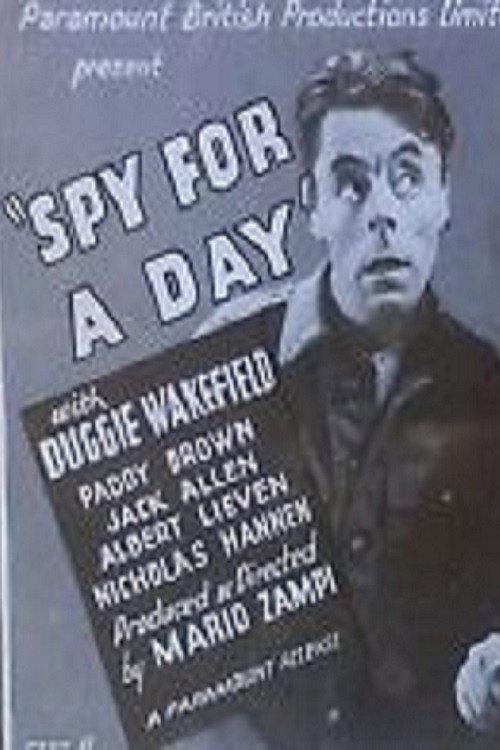 Spy for a Day 1940 official movie poster