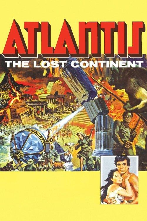 Atlantis: The Lost Continent 1961 official movie poster