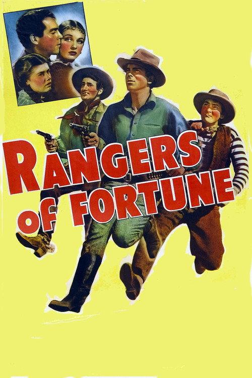 Rangers of Fortune 1940 official movie poster