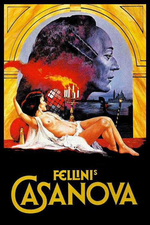 Fellini's Casanova 1976 official movie poster