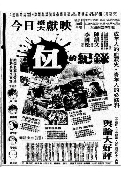 Record of Blood 1982 official movie poster