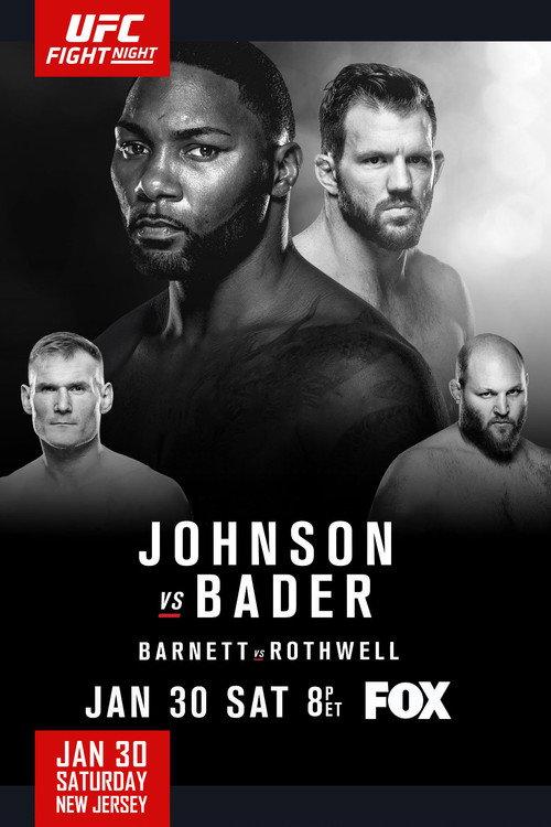 UFC on Fox 18: Johnson vs. Bader 2016 official movie poster