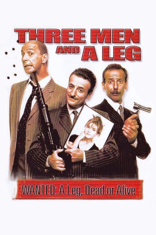 Three Men and a Leg 1997 official movie poster
