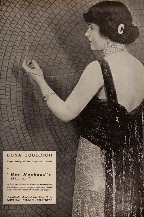 Her Husband's Honor 1918 official movie poster