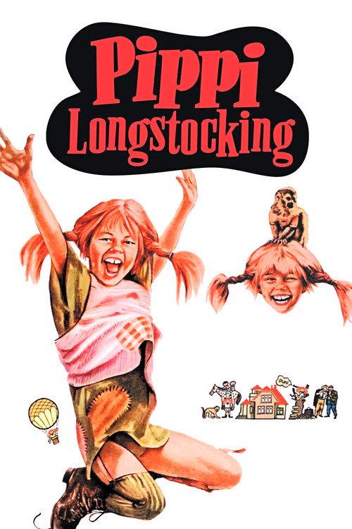 Pippi Longstocking 1969 official movie poster