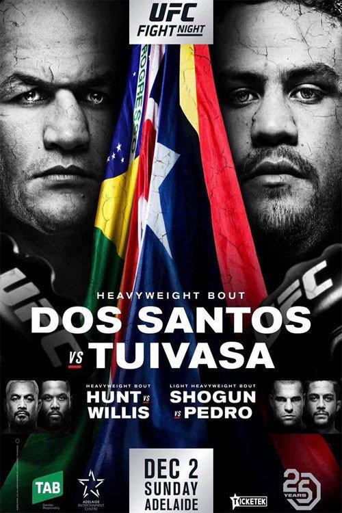 UFC Fight Night 142: dos Santos vs. Tuivasa 2018 official movie poster
