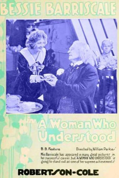 A Woman Who Understood 1920 official movie poster