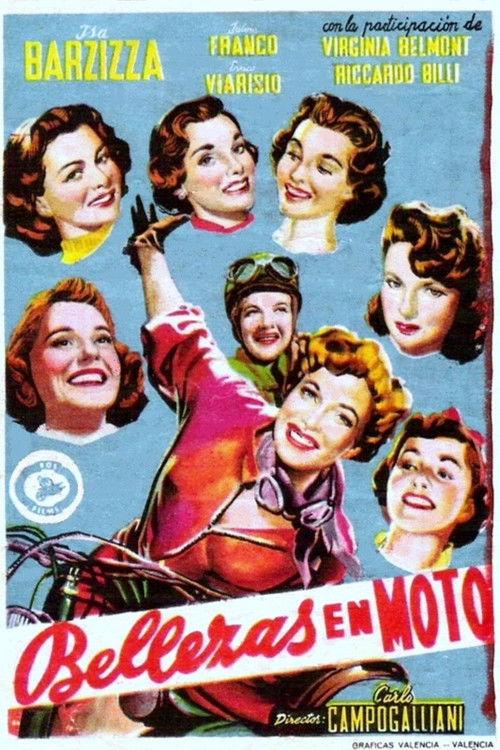 Beauties on Motor Scooters 1962 official movie poster