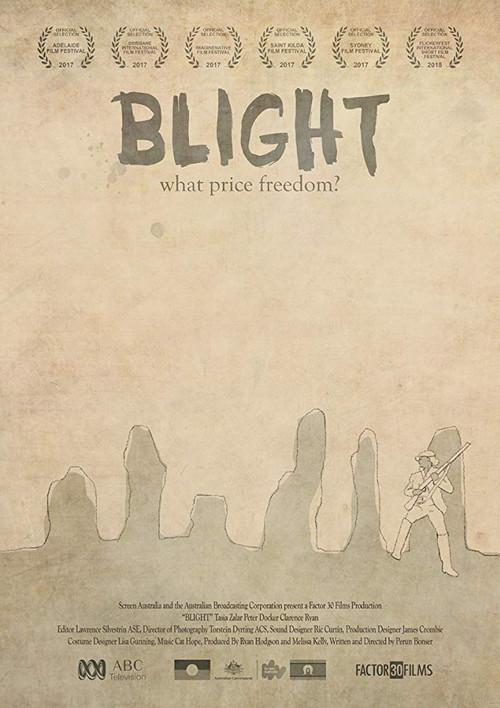 Blight 2017 official movie poster