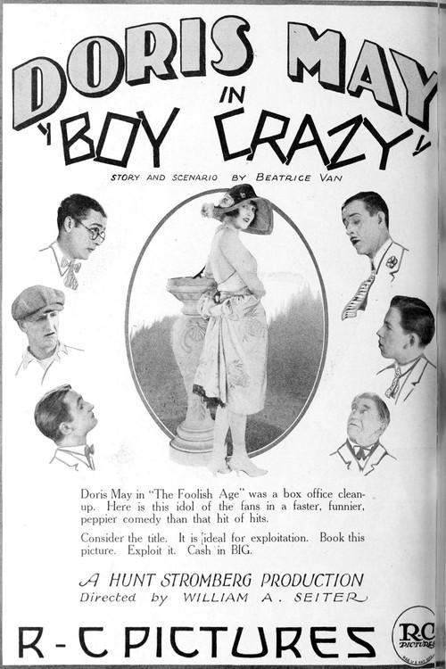 Boy Crazy 1922 official movie poster