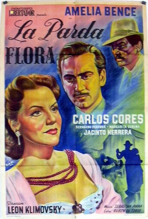 La parda Flora 1952 official movie poster