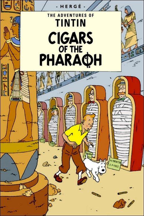 Cigars of the Pharaoh 1991 official movie poster