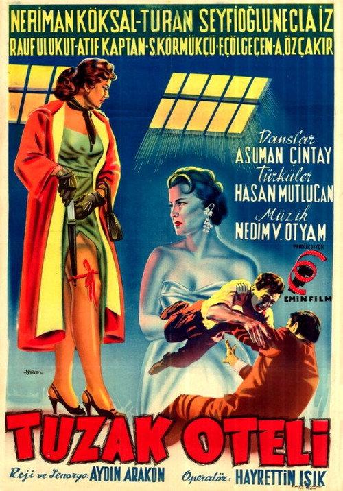 Tuzak Oteli 1956 official movie poster