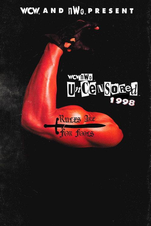WCW Uncensored 1998 1998 official movie poster