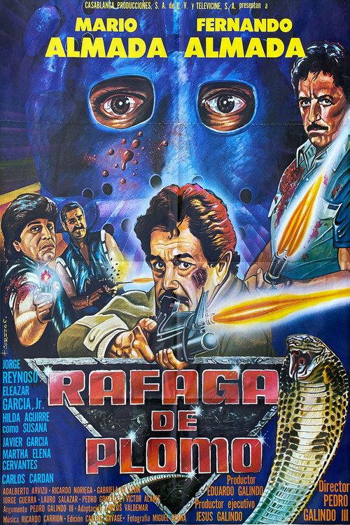 Rafaga De Plomo 1985 official movie poster