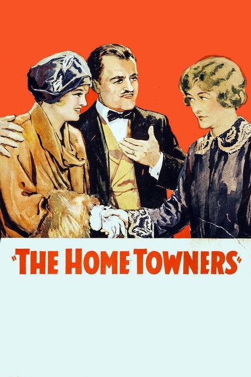The Home Towners 1928 official movie poster