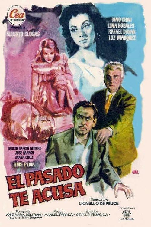 El pasado te acusa 1958 official movie poster