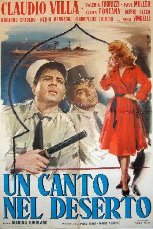 Un canto nel deserto 1959 official movie poster