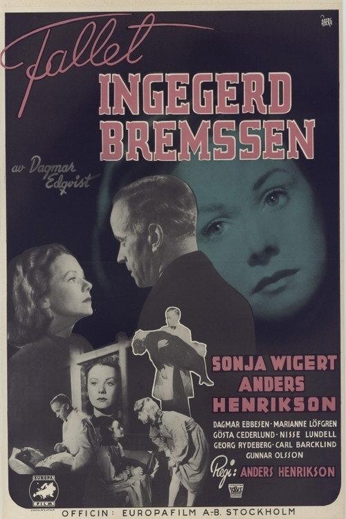 Fallet Ingegerd Bremssen 1942 official movie poster