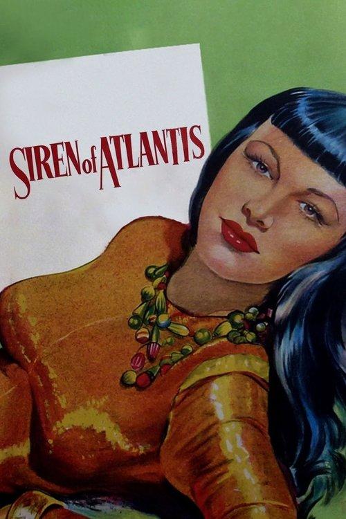 Siren of Atlantis 1949 official movie poster