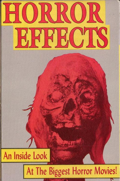 Horror Effects: Hosted by Tom Savini 1989 official movie poster