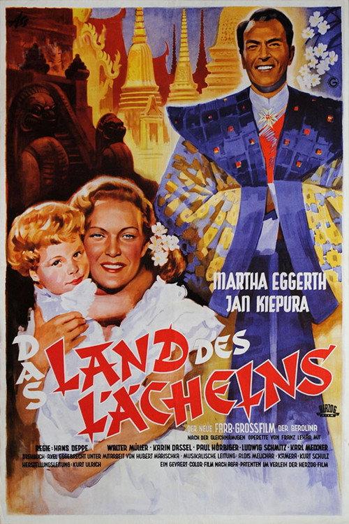 The Land of Smiles 1952 official movie poster