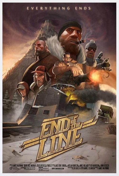 End of the Line 2014 official movie poster
