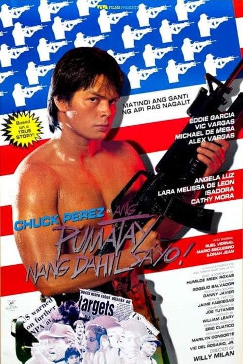 Ang Pumatay Nang Dahil Sa'Yo! 1989 official movie poster