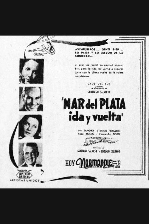Mar del Plata ida y vuelta 1942 official movie poster