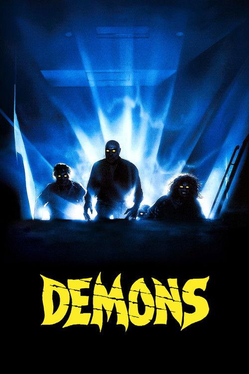 Demons 1985 official movie poster