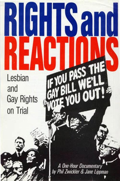 Rights and Reactions: Lesbian & Gay Rights on Trial 1988 official movie poster