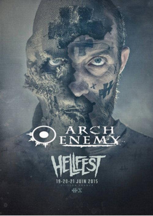 Arch Enemy - Hellfest Open Air 2015 2015 official movie poster