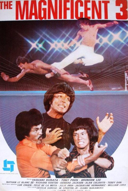 The Magnificent 3 1980 official movie poster