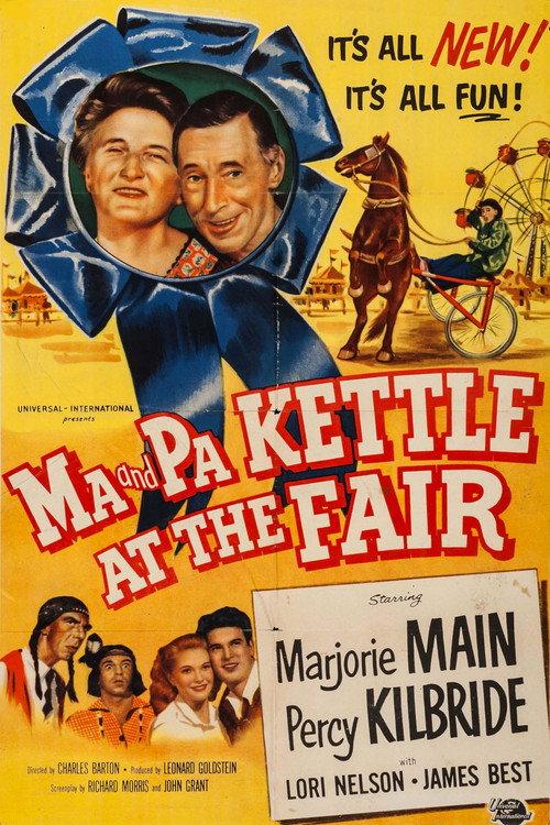 Ma and Pa Kettle at the Fair 1952 official movie poster