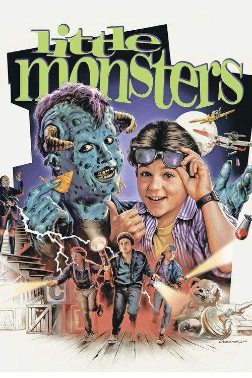 Little Monsters 1989 official movie poster
