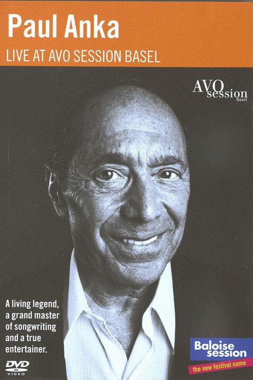 Paul Anka plays Avo Session 2011 official movie poster