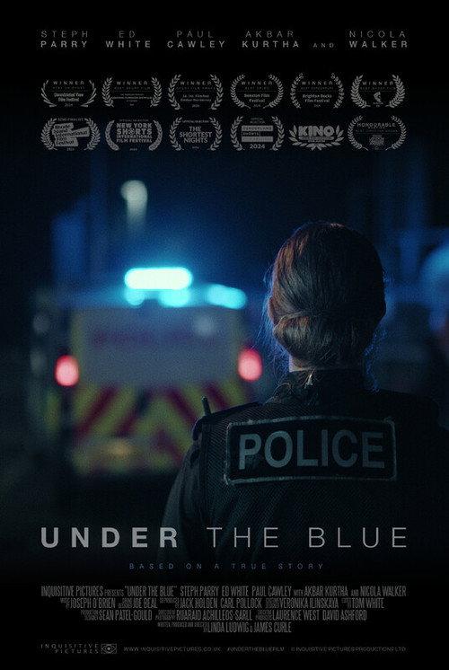 Under the Blue 2024 official movie poster