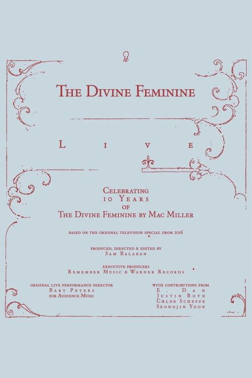 The Divine Feminine Live 2026 official movie poster