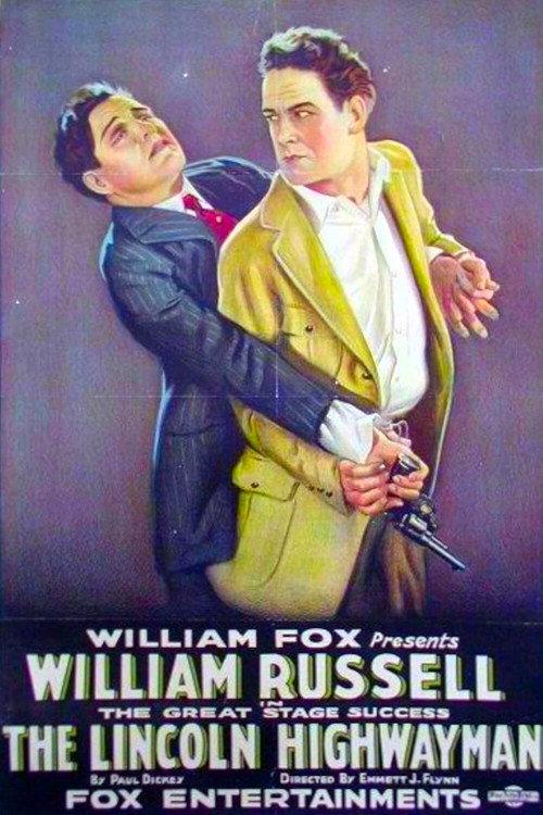 The Lincoln Highwayman 1919 official movie poster