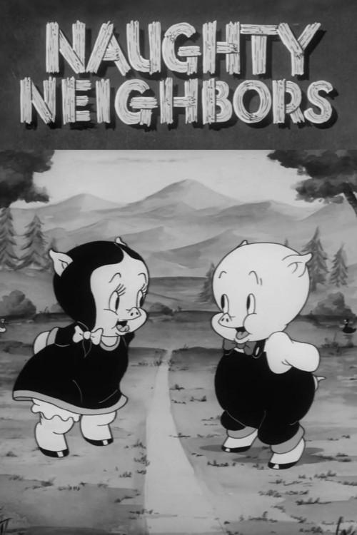 Naughty Neighbors 1939 official movie poster