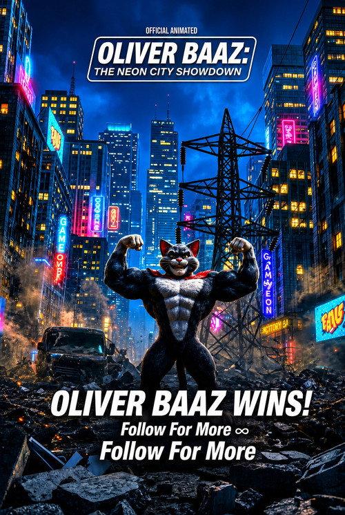 Oliver baaz 2026 official movie poster