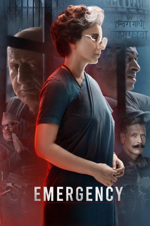Emergency 2025 official movie poster