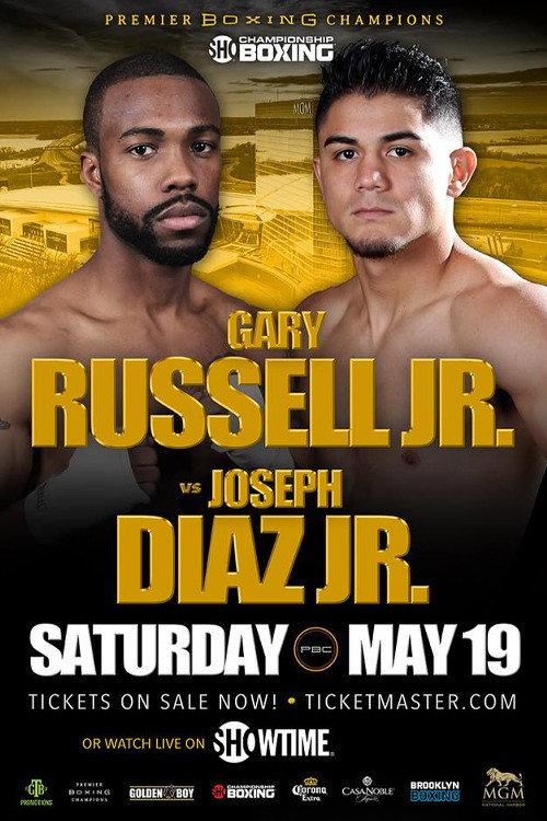 Gary Russell Jr. vs. Joseph Diaz Jr. 2018 official movie poster
